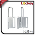 Metal 4 Padlock Interlocking Butterfly Tamper Lock Hasp Lockout Tagout